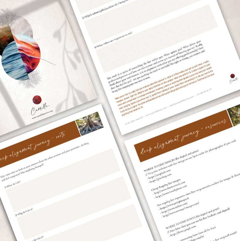 Deep Alignment 3 month embodied brand journey