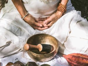 Alchemical Sacred Space - private embodied Cacao ceremony - Online Cacao Ceremony