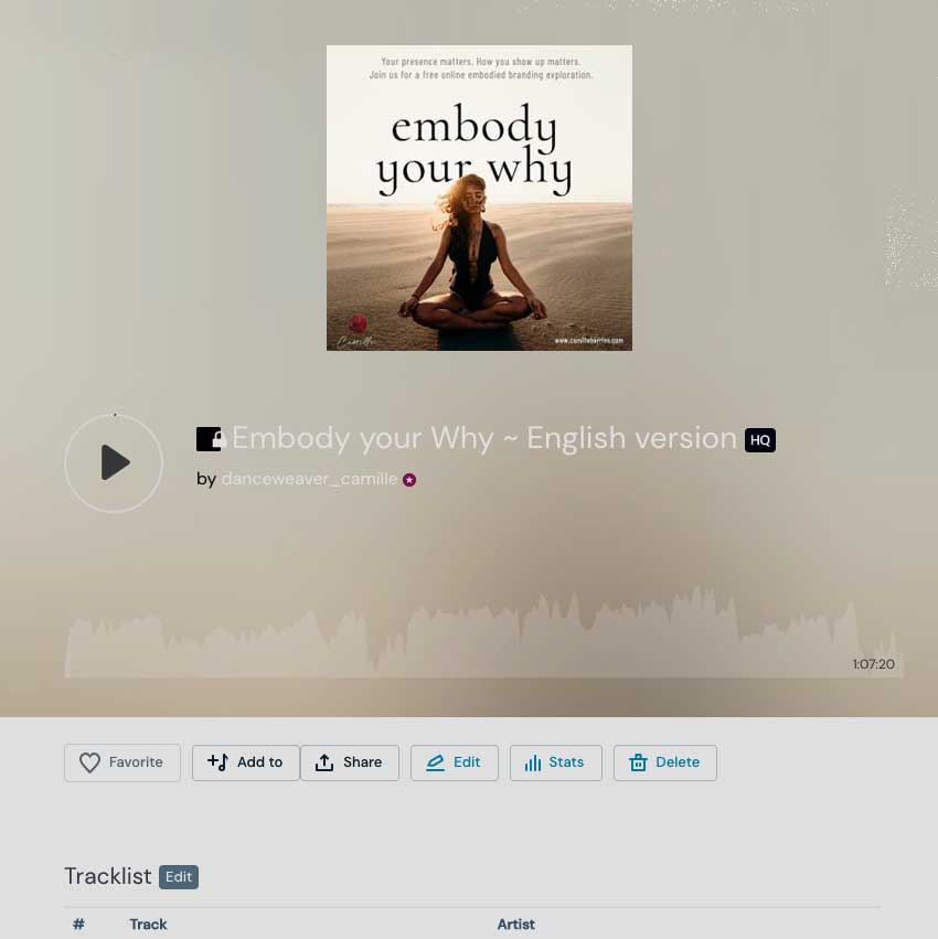 Resources embody your why ~ free embodied enquiry for brand coaching