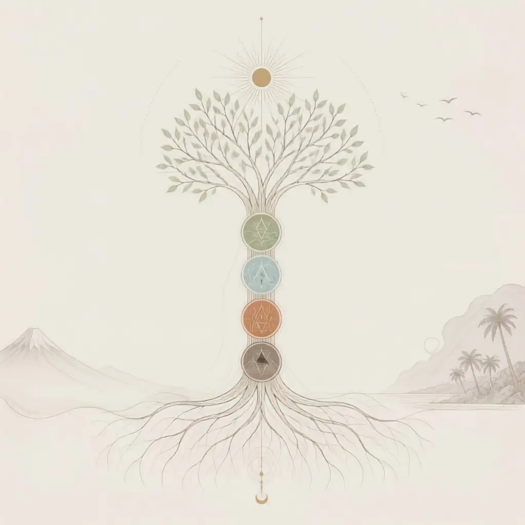 embodied brand coaching alchemical tree map