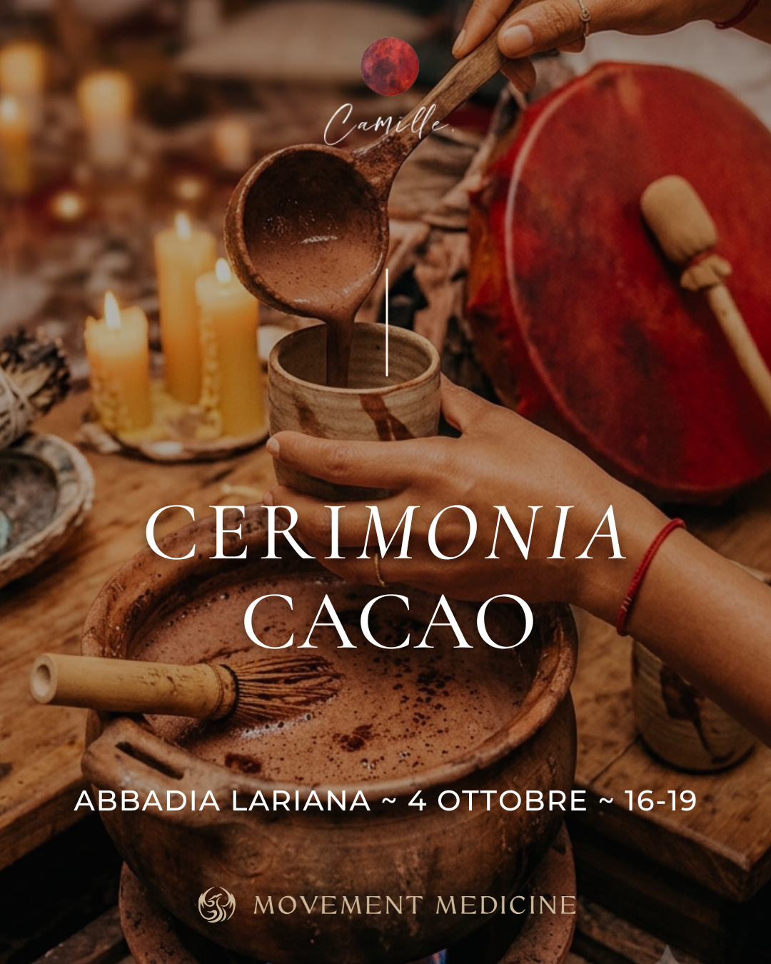 Cerimonia Cacao Abbadia Lariana
